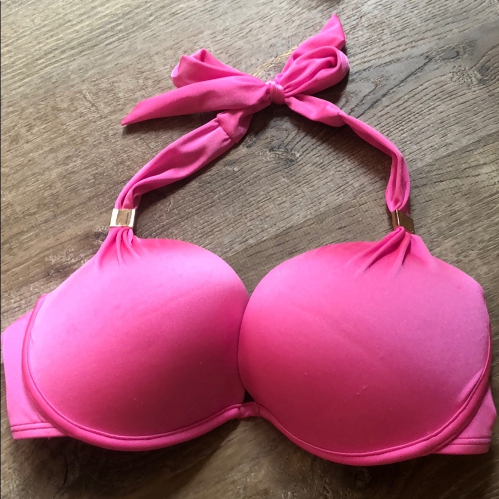 Hot pink Victoria secret push up bikini